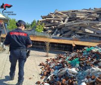 Posto sotto sequestro impianto di stoccaggio rifiuti
