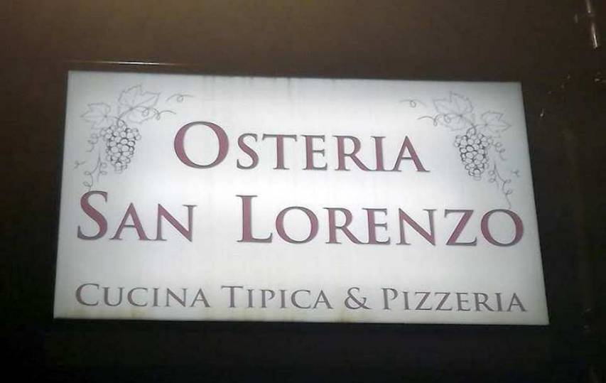 Osteria San Lorenzo a Rende (CS)