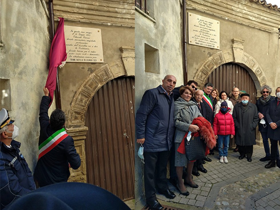 L’omaggio di Torano a Edmondo Caccuri, magistrato, politico e membro dell’Assemblea Costituente