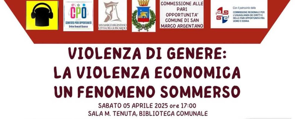 Violenza di genere, a San Marco un incontro pubblico