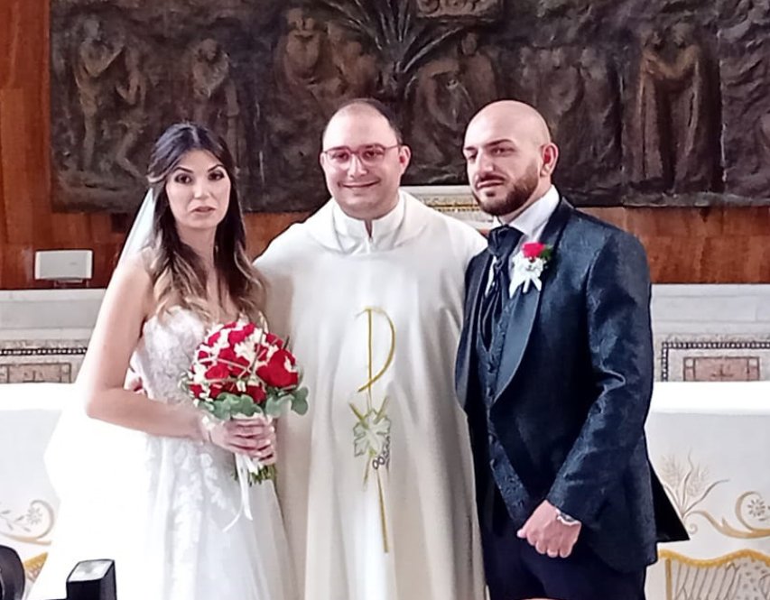 Auguri a Vittorio e Simona novelli sposi