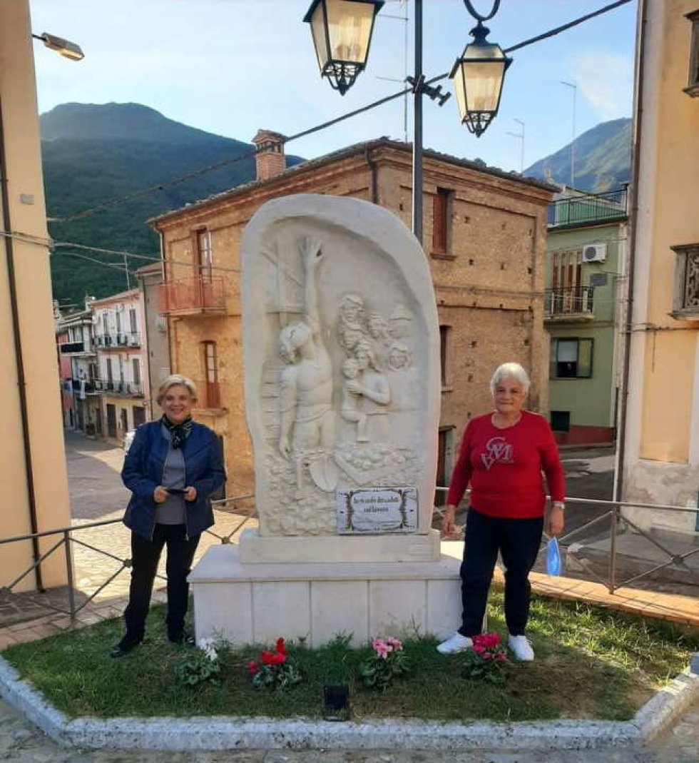 Il monumento dedicato ai Caduti sul lavoro 