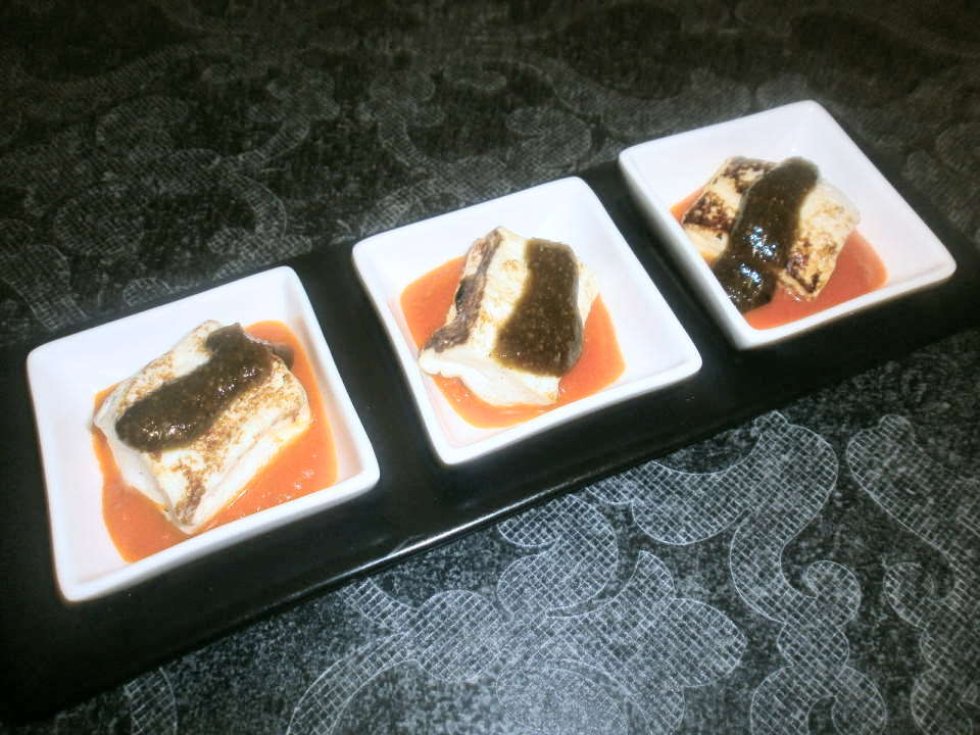 Finger food tricolore