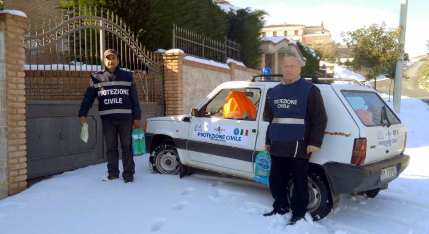 Maltempo, il fondamentale lavoro della Protezione Civile