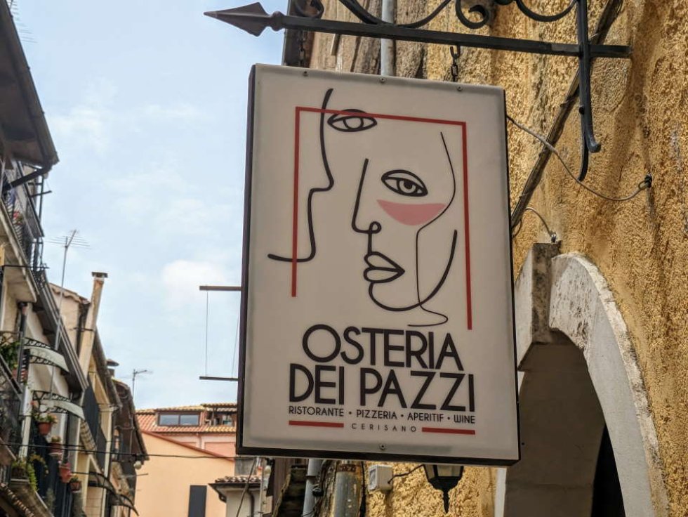 L'Osteria dei Pazzi a Cerisano (CS)