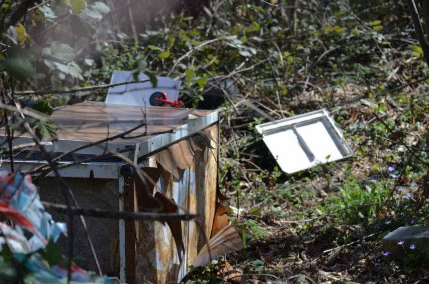 Una discarica tra Fagnano e Santa Caterina Albanese