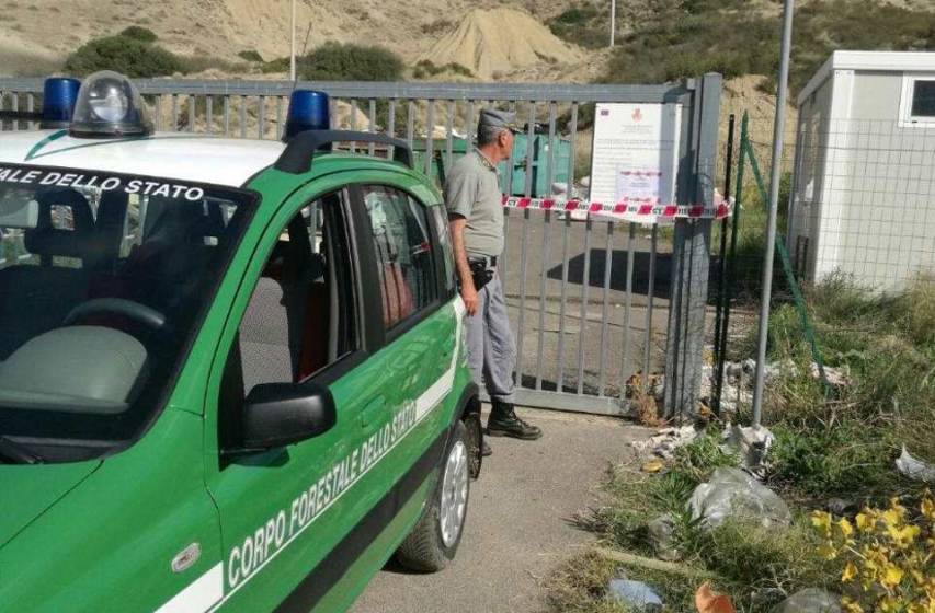 Sequestrata discarica ad Amendolara dal Corpo Forestale