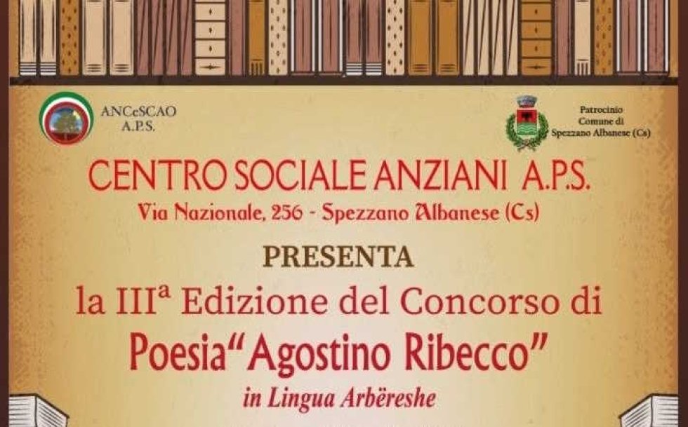 Torna a Spezzano il concorso di poesia arbëreshe &quot;Agostino Ribecco&quot;