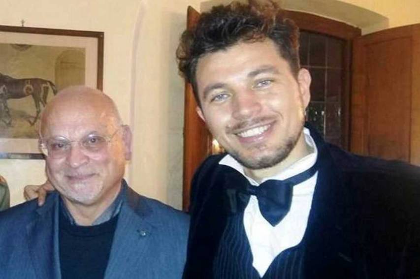 Il maestro Selvaggi e il tenore Gambi