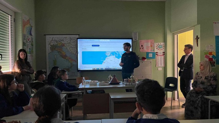 Dai banchi al Marocco, lezioni di integrazione a San Basile