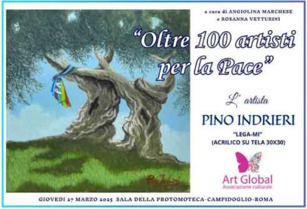 Presentato il libro “Oltre 100 Artisti per la Pace”