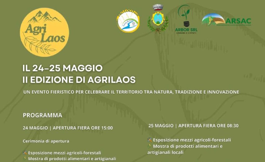 Torna a Laino Borgo la fiera &quot;AgriLaos&quot;