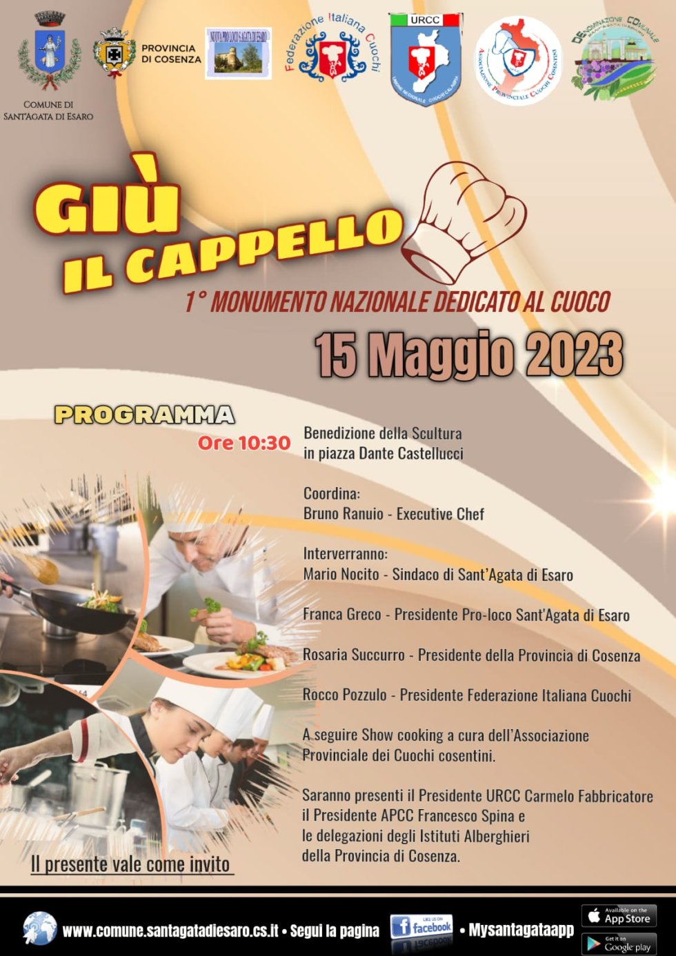 La locandina dell'evento