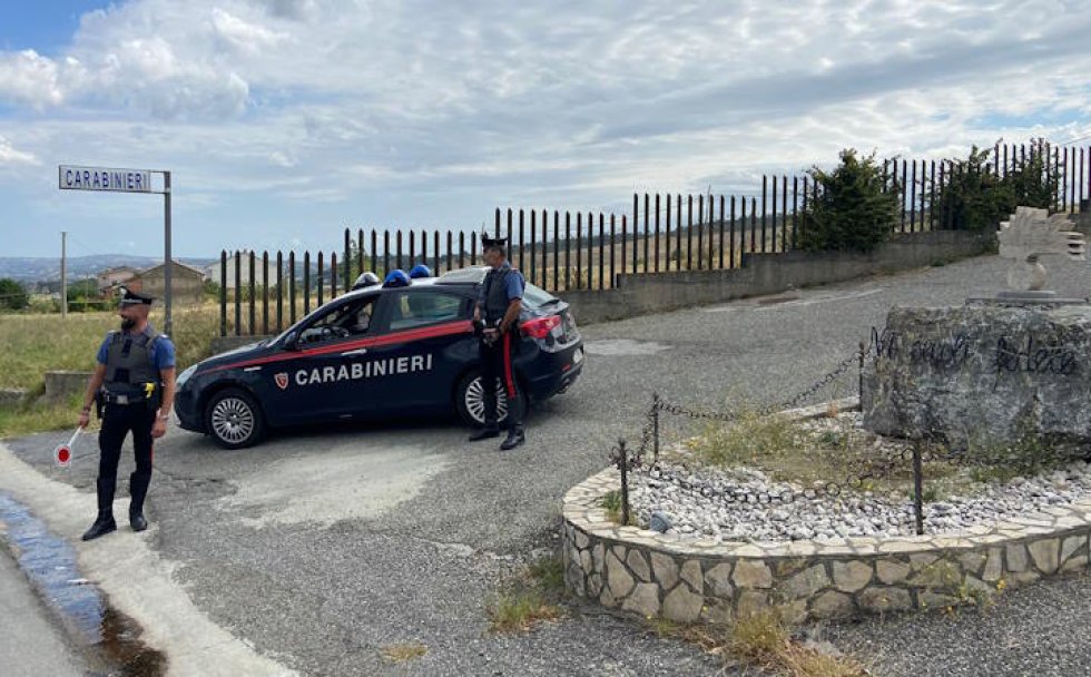 L'Aliquota RadioMobile dei Carabinieri di San Marco Argentano 