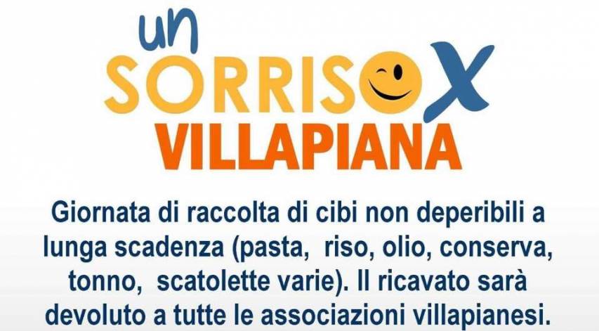 Torna "Un Sorriso per Villapiana", progetto di banco alimentare