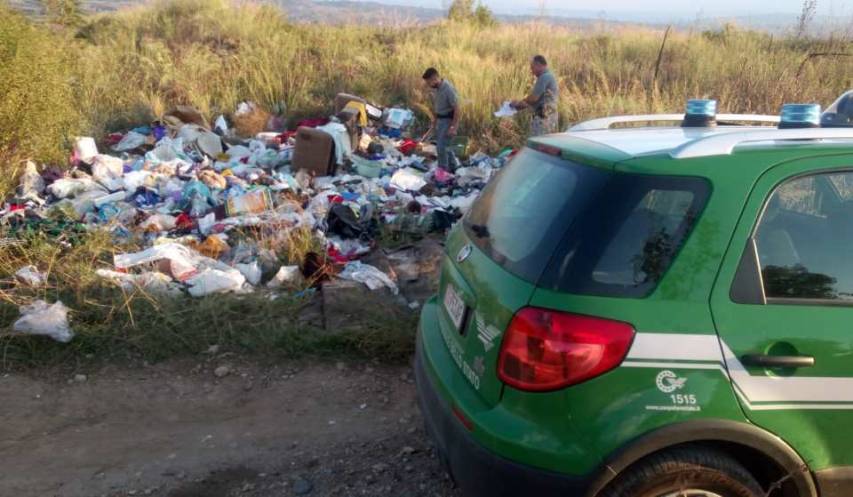 Accordo fra Comune e Corpo Forestale contro l'abbandono dei rifiuti