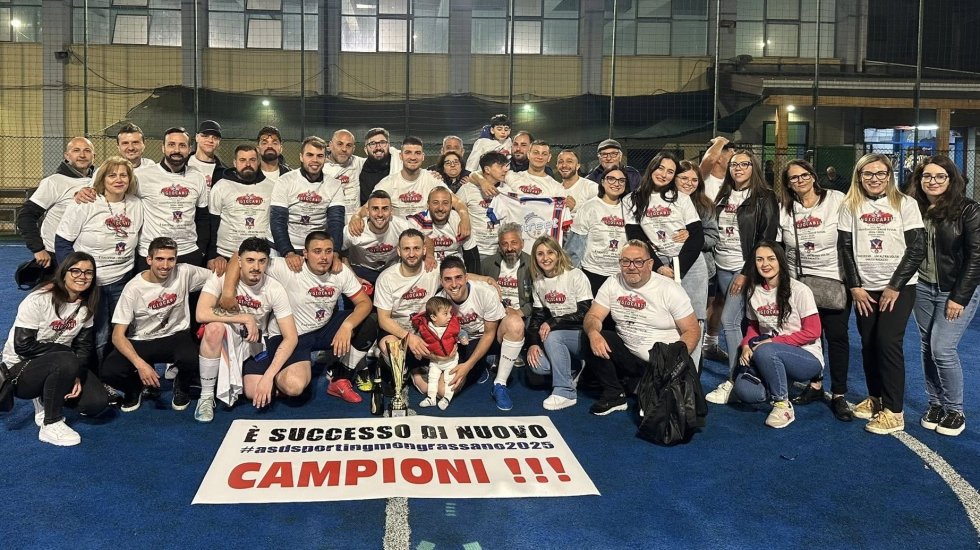 L'Asd Sporting Mongrassano vince l' "Us Acli Cosenza Futsal Championship League" 2024-2025