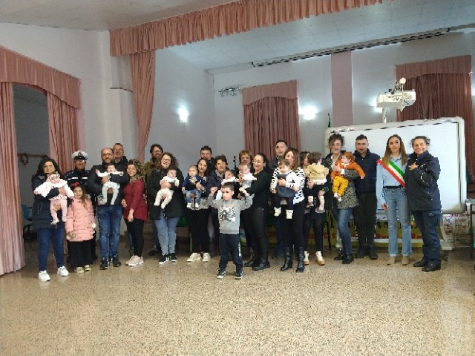 Celebrata a Torano Castello la Giornata Nazionale della Gentilezza ai Nuovi Nati