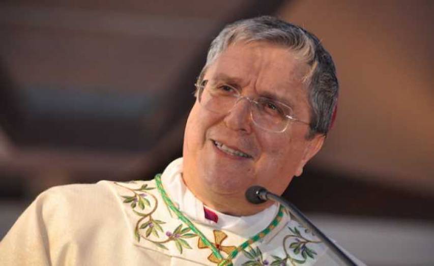 Monsignor Savino ricorda la visita del papa del 2014