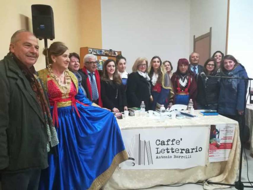 Un momento dell&#039;evento culturale nella cittadina dell&#039;Esaro 