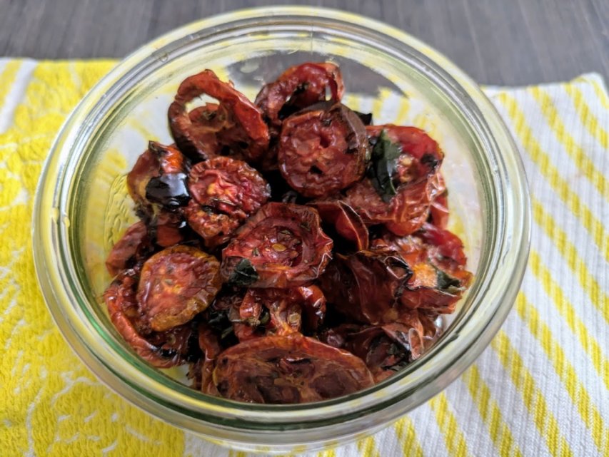Pomodorini semi-dry confit