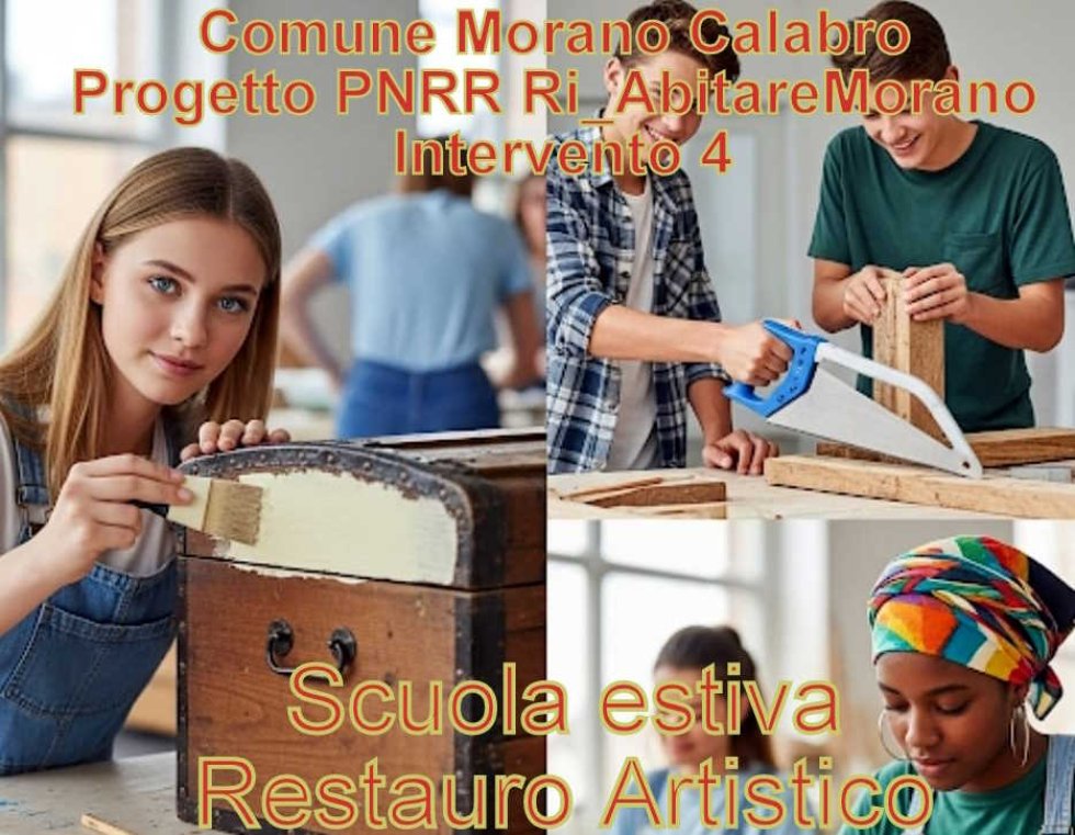 A Morano parte la scuola estiva “Piccoli Restauratori”