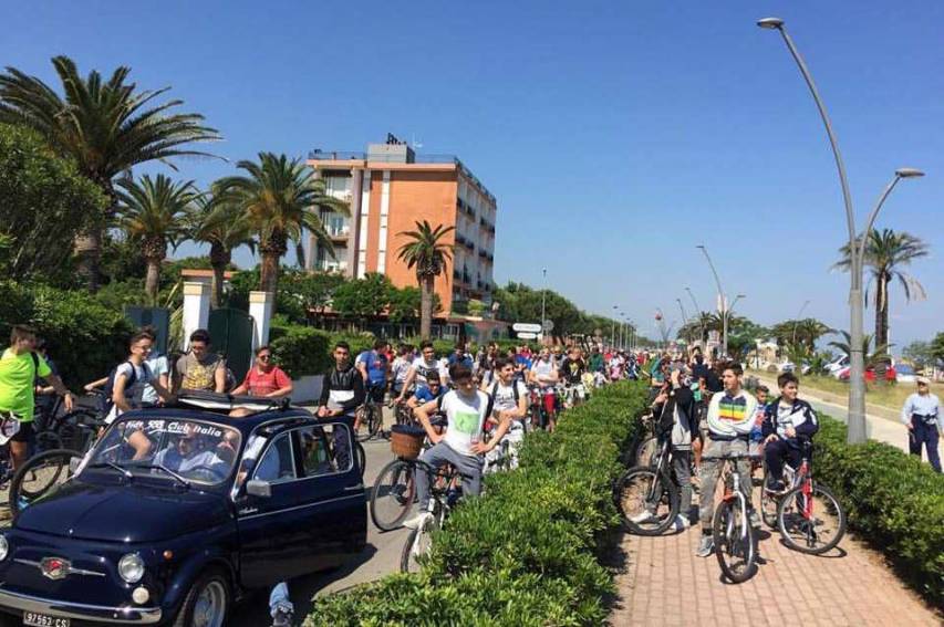 "Bimbi in bici" raccoglie tanta partecipazione a Rossano