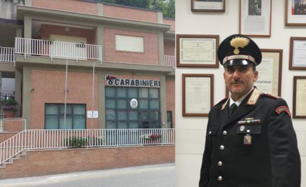 Luzzi. A Roberto Sangermano i gradi di Sottotenente. Dopo otto anni lascia il comando stazione dell’Arma