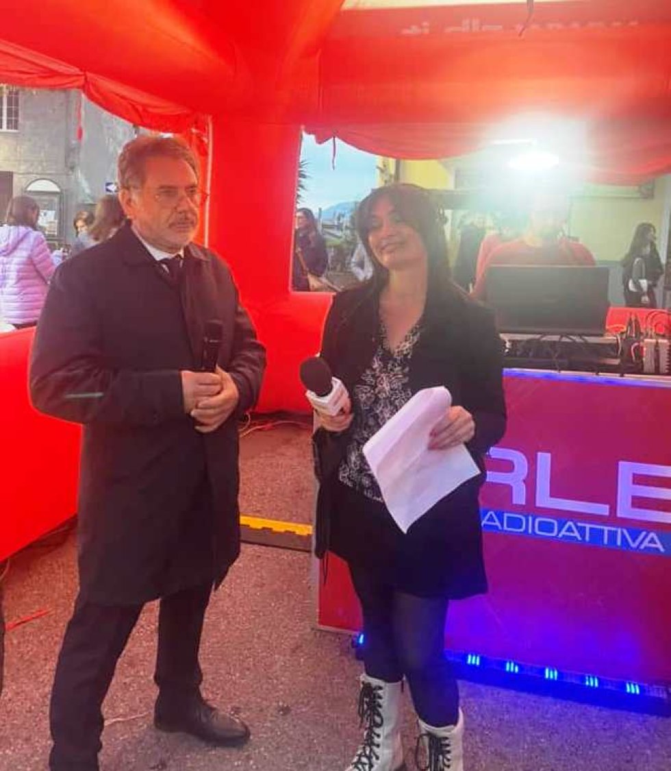 Il sindaco Nocito al microfono di RLB