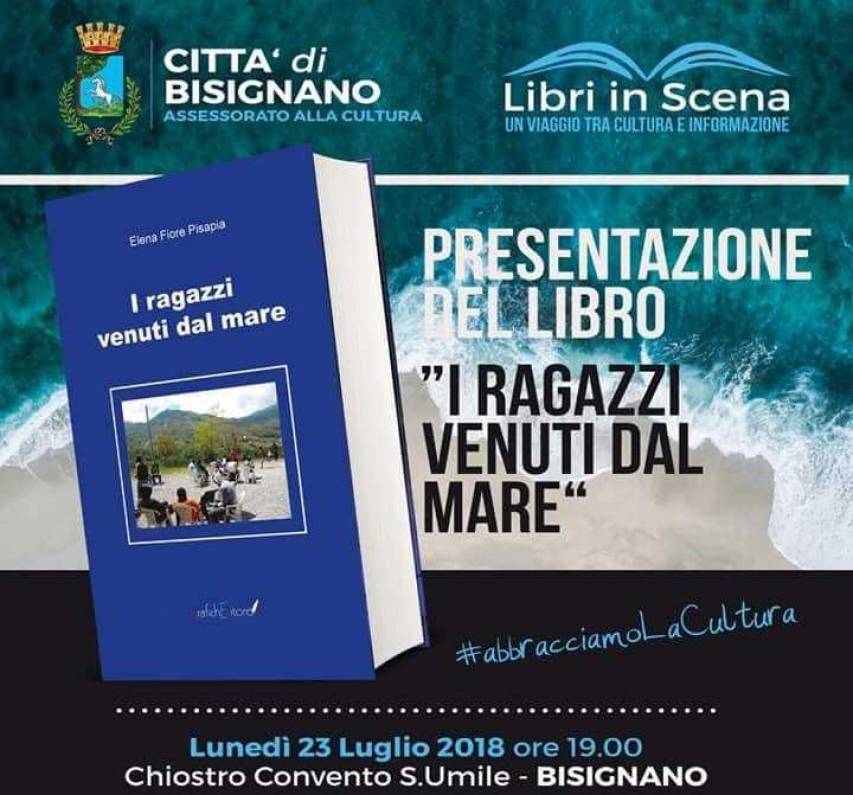 La copertian del libro in locandina 