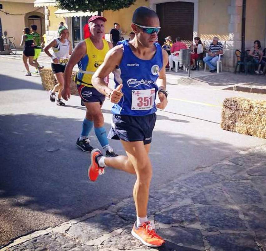 Perrone in azione nella Half Marathon lucana 