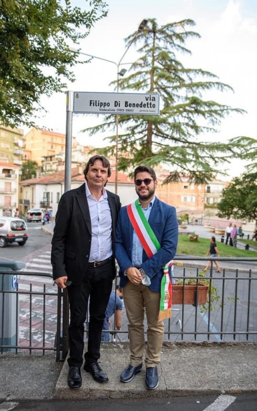 Saracena. Omaggiato Filippo Di Benedetto, lo Schindler calabrese in Argentina, con l&#039;intitolazione di una strada