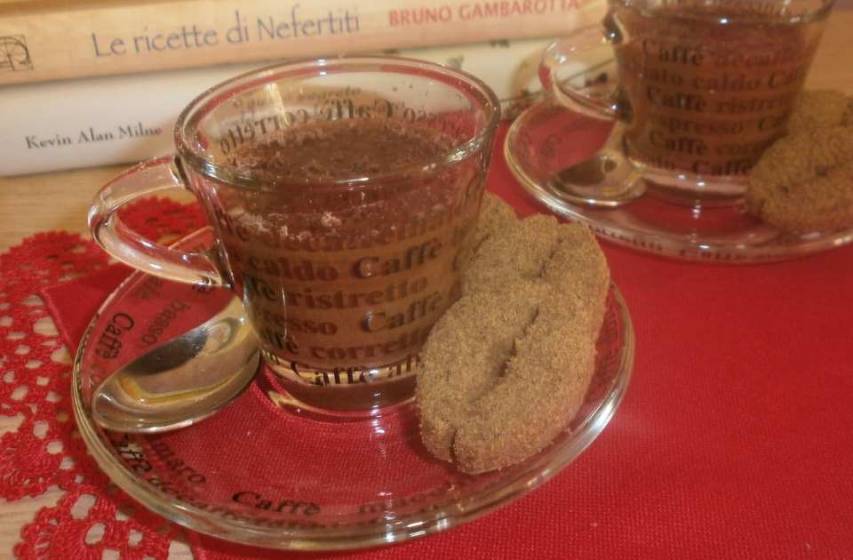 Zabaione al cioccolato e caffè