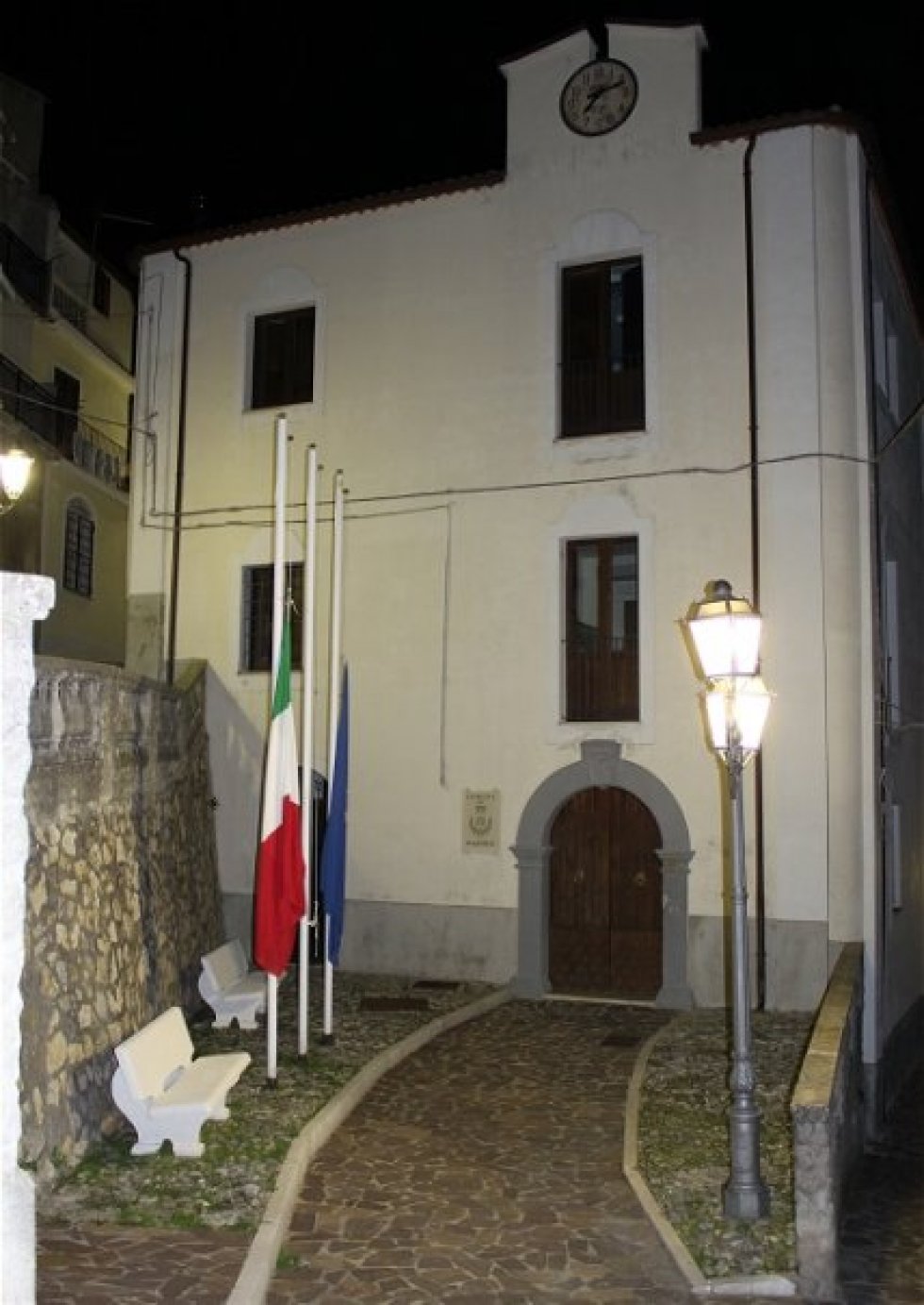 Il Municipio di Malvito