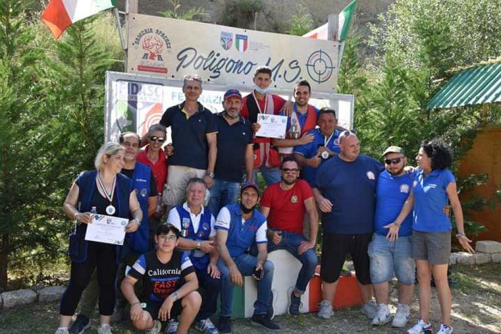 Un momento dell'evento sportivo
