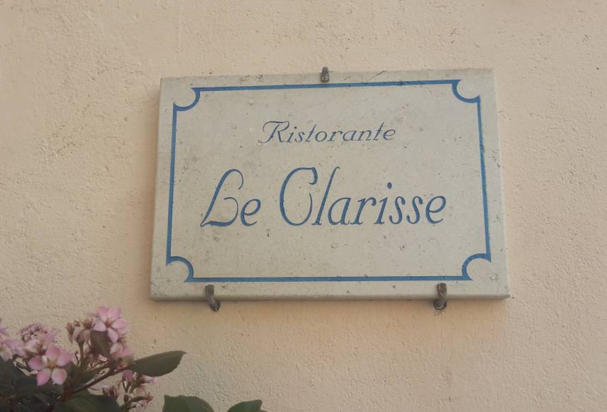 Ristorante Le Clarisse ad Amantea (CS)