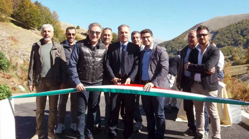 Inaugurata la strada Rosole/Masistro e valorizzerà il Territorio