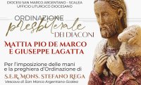 Mons. Rega ordina due nuovi sacerdoti in Cattedrale