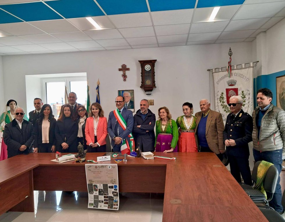 L'Ambasciatrice del Kosovo in Italia Nita Shala a Cerzeto