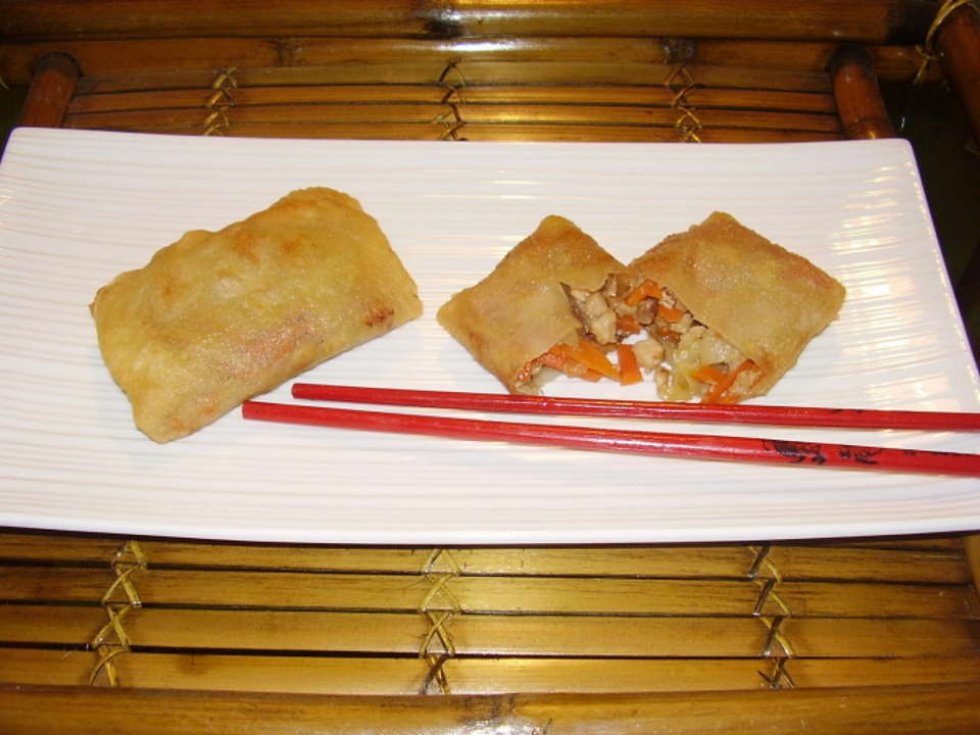 Involtini primavera  (Spring rolls)