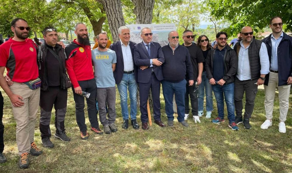 Frascineto, riaperti i settori di arrampicata a “Timpa Crivo”