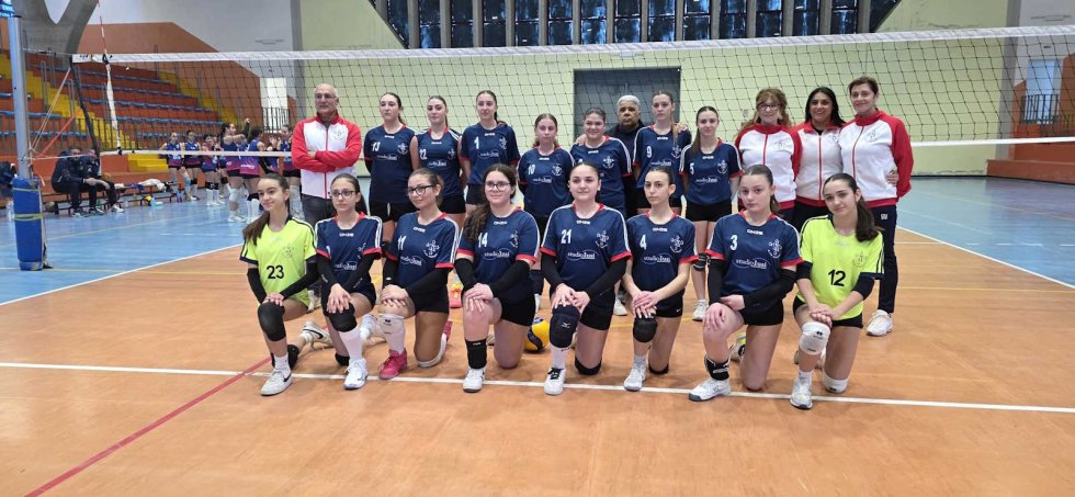VOLLEY U14F - Il San Giovanni in Fiore si aggiudica la Final Four a Spezzano Albanese