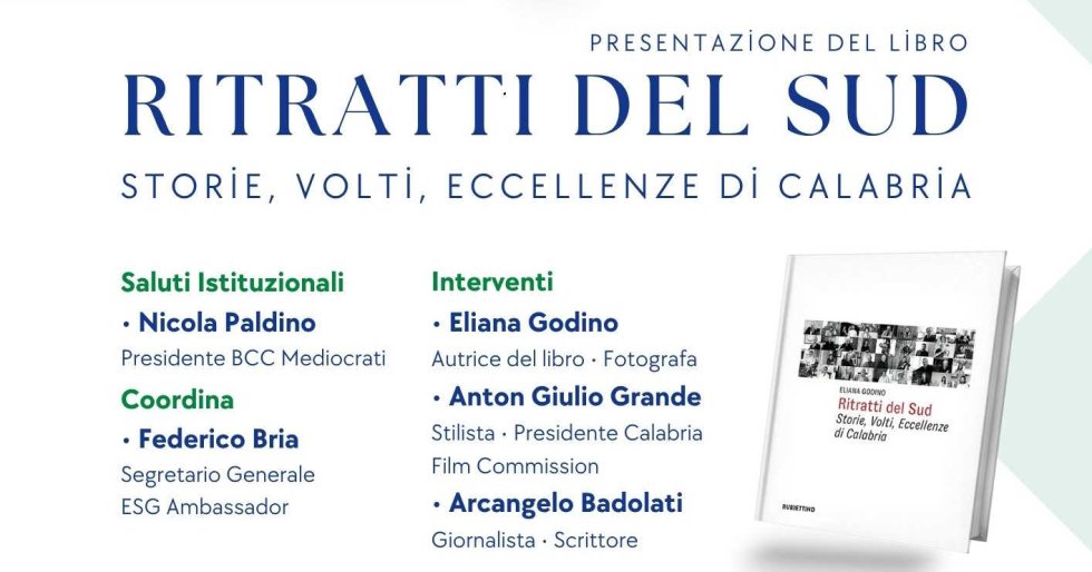 A Rende la presentazione di “Ritratti del Sud”