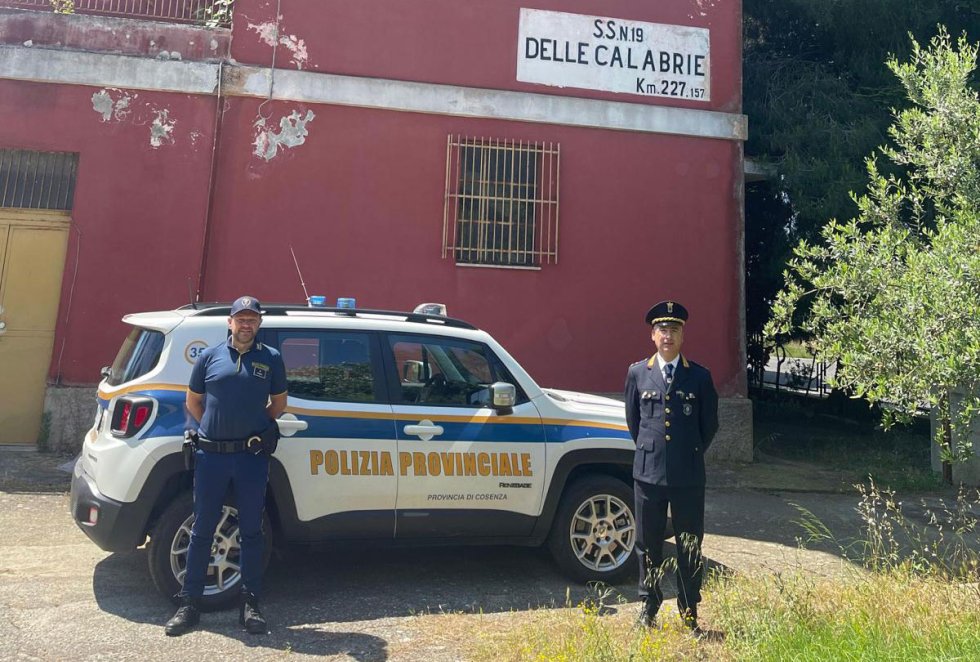 La Polizia Provinciale riacquisisce una casa cantoniera abusivamente occupata