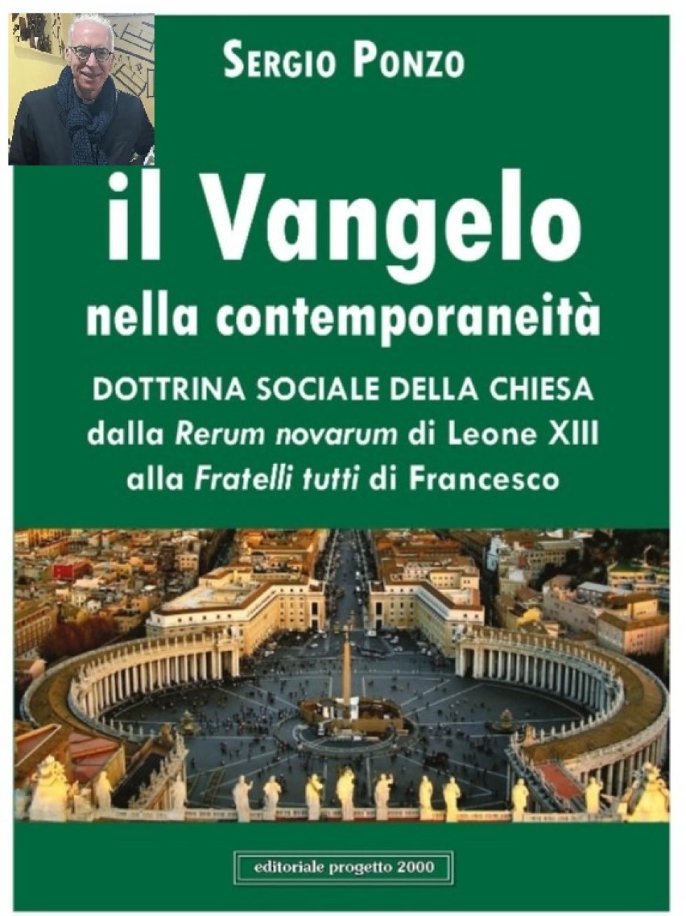 La copertina del libro di don Ponzo