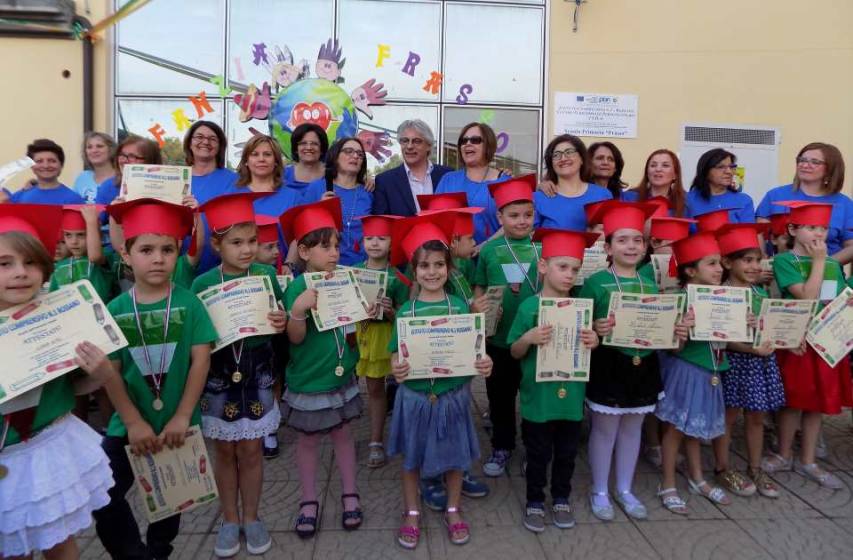 Fine anno in festa per la scuola dell'Infanzia del Frasso di Rossano