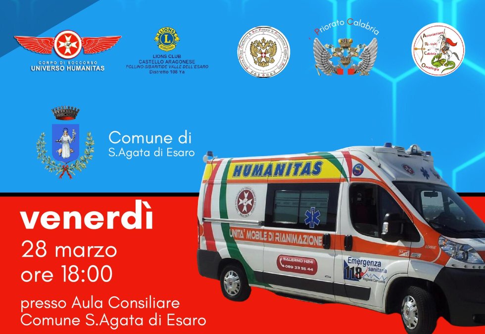 Locandina dell'evento di oggi