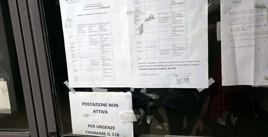 Guardia medica non attiva. Disagi a Spezzano Albanese