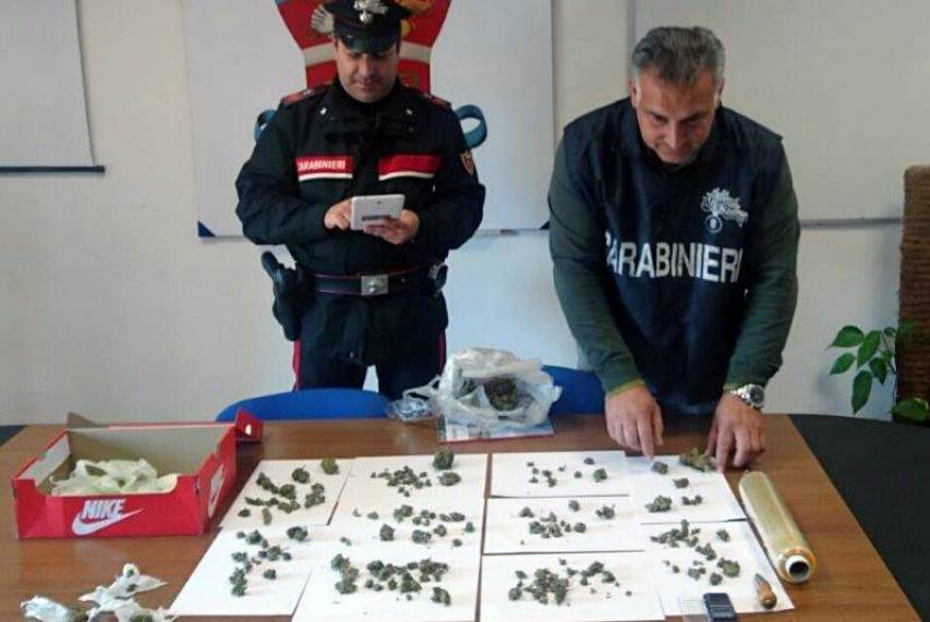 Tre persone arrestate e una denunciata per droga