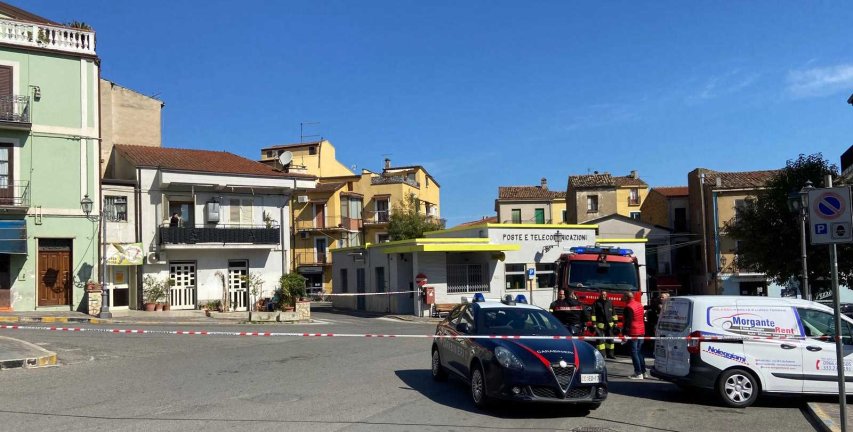 Presunto ordigno nell’ufficio postale di Roggiano